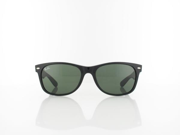 Ray Ban | New Wayfarer RB2132 901L 55 | polished black / green