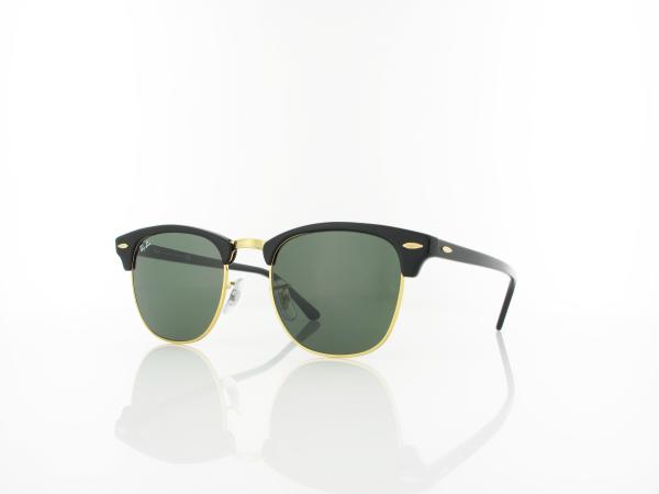 Ray Ban | Clubmaster RB3016 W0365 51 | ebony arista / crystal green