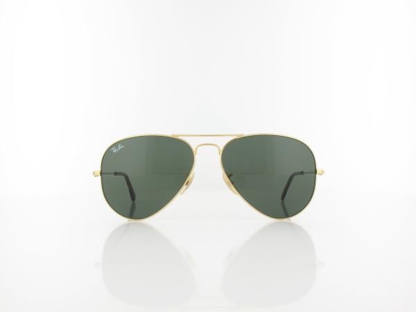 Ray Ban | Aviator Large Metal RB3025 181 58 | gold / crystal green