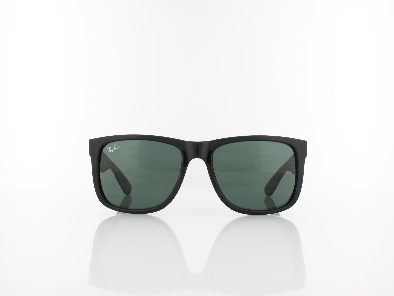 Ray Ban | Justin RB4165 601/71 54 | polished black / green