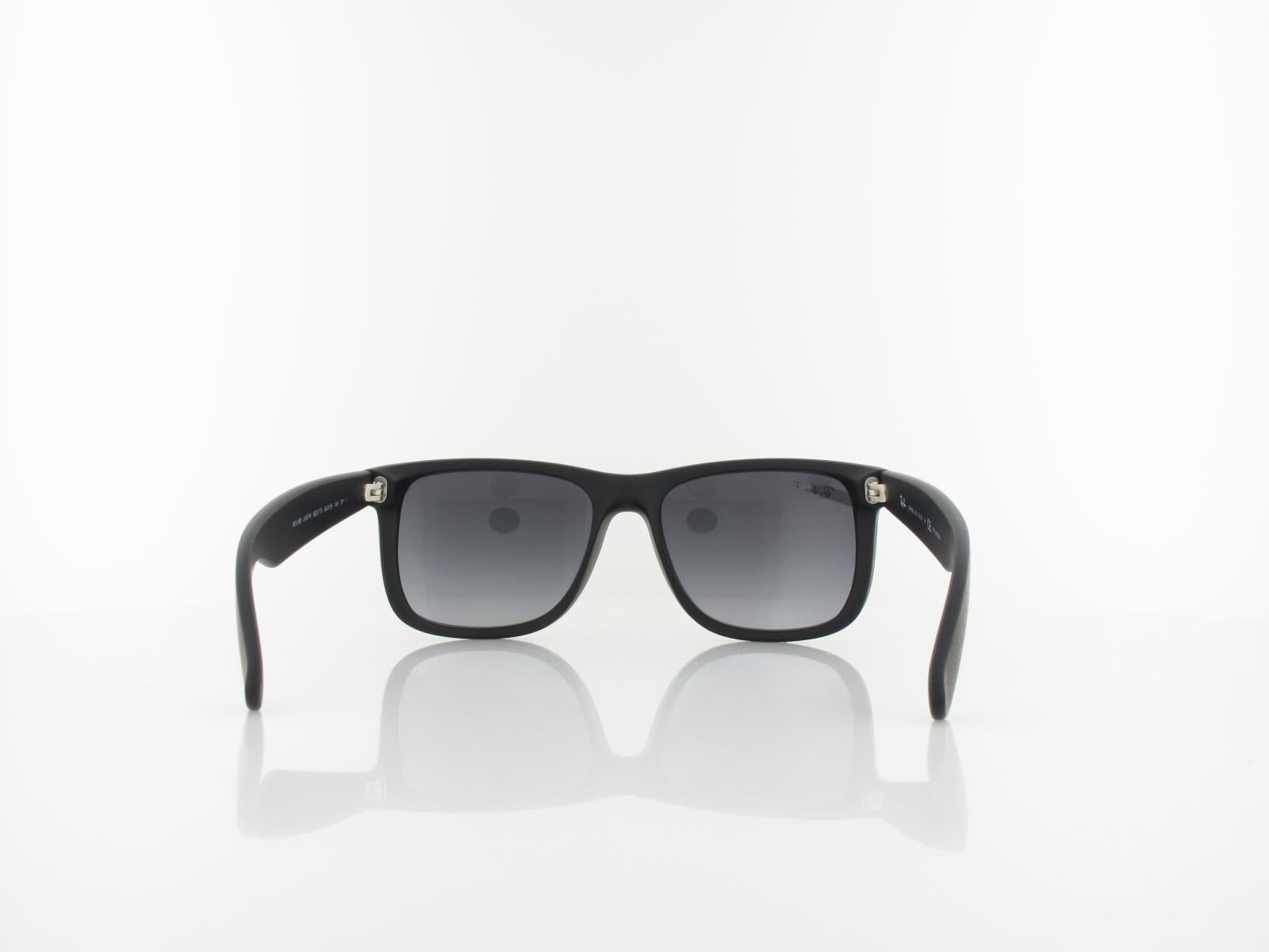 Ray Ban | Justin RB4165 622/T3 54 | black rubber / polar grey gradient