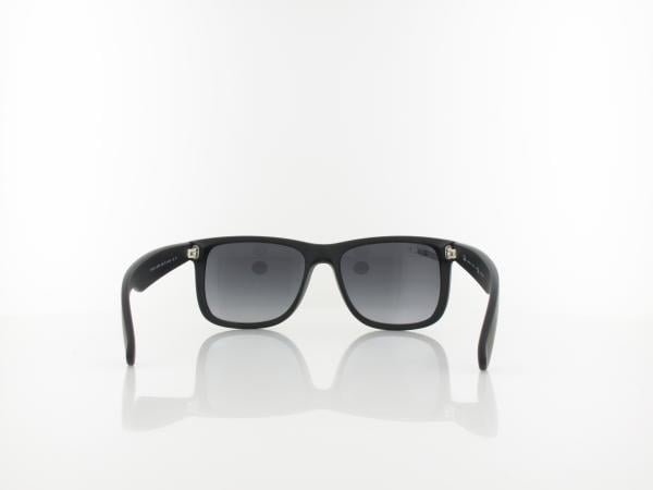 Ray Ban | Justin RB4165 622/T3 54 | black rubber / polar grey gradient