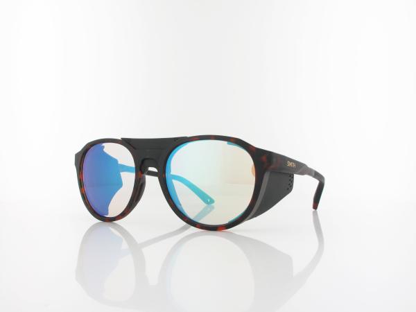 Smith | Venture HGC/GH 58 | matte tortoise / chromapop glacier photochromic copper opal mirror