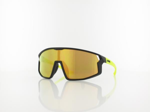 UVEX | skyryse jr. S533076 2616 125 | black-yellow matt / mirror yellow