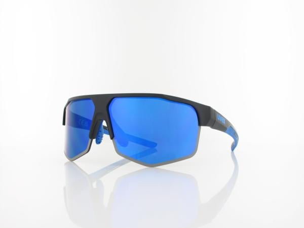 UVEX | axos set S533081 2416 70 | black matt / mirror blue - clear