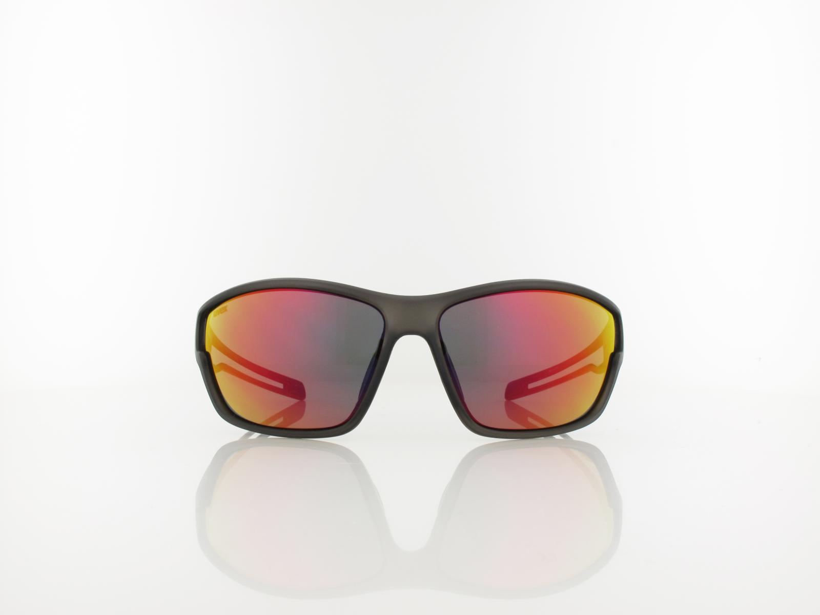 UVEX | sportstyle 806 S533087 2213 65 | smoke matt / mirror red