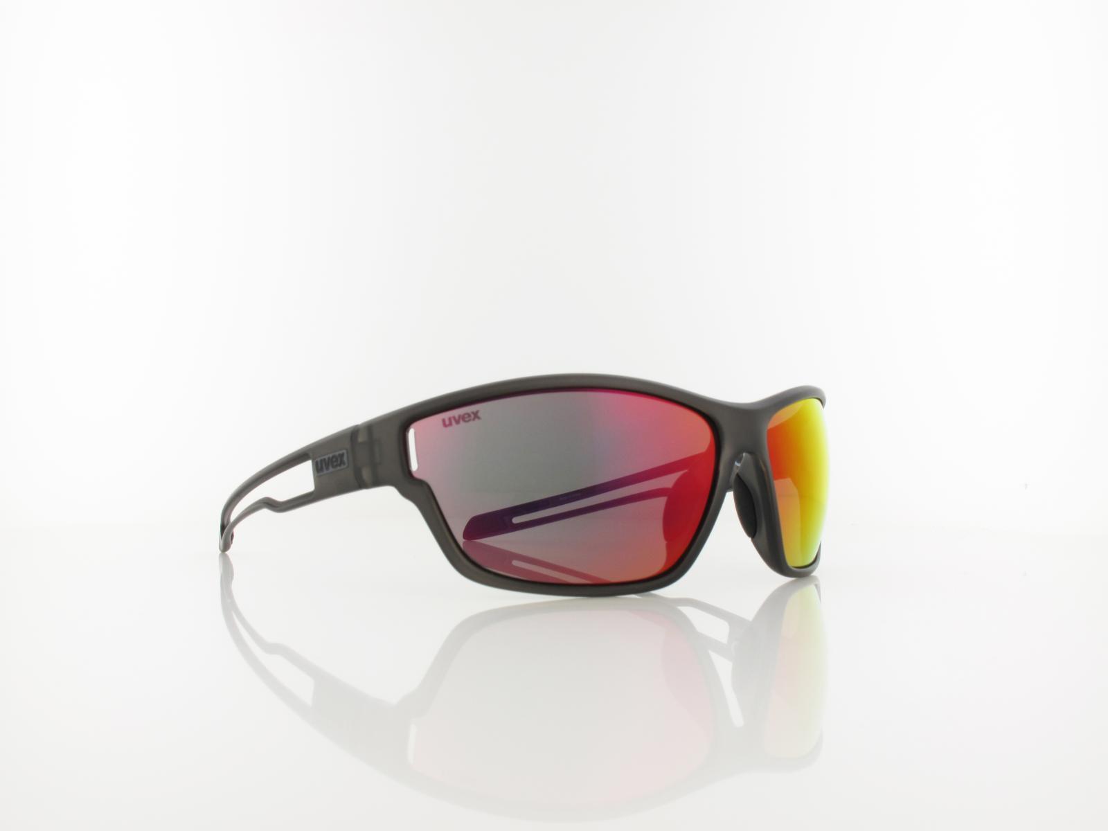 UVEX | sportstyle 806 S533087 2213 65 | smoke matt / mirror red