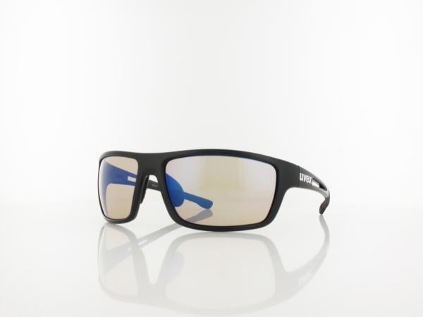 UVEX | RXd 4001 CV 9043 1100 65 | black shiny / colorvision variomatic litemirror blue