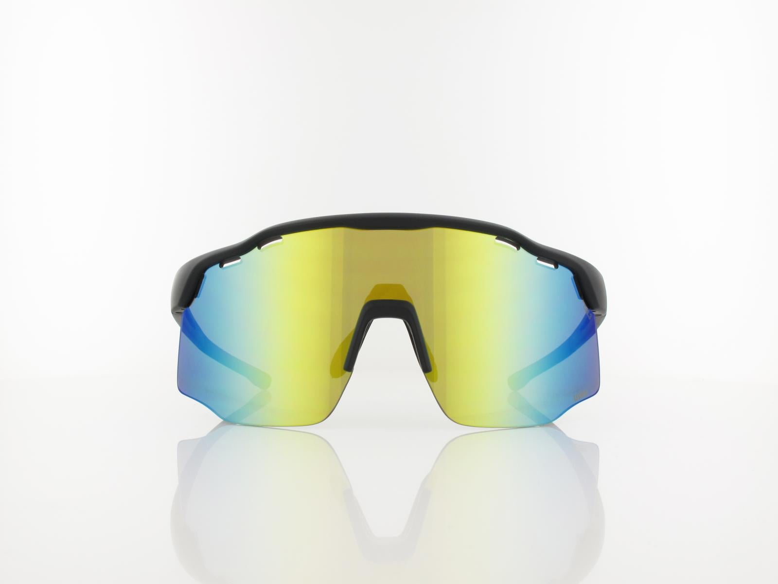 UVEX | RXs 4302 9059 1200 165 | black matt / yellow mirror - orange