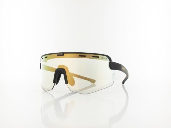 UVEX | RXs 4304 V 1200 152 small | schwarz matt / variomatic colorvision nature goldspiegel