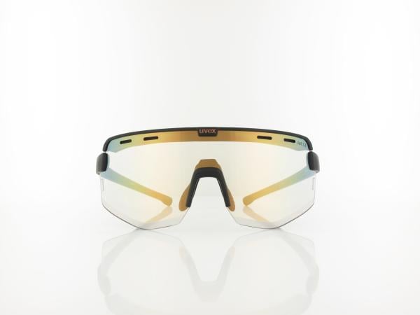 UVEX | RXs 4304 V 1200 152 small | schwarz matt / variomatic colorvision nature goldspiegel