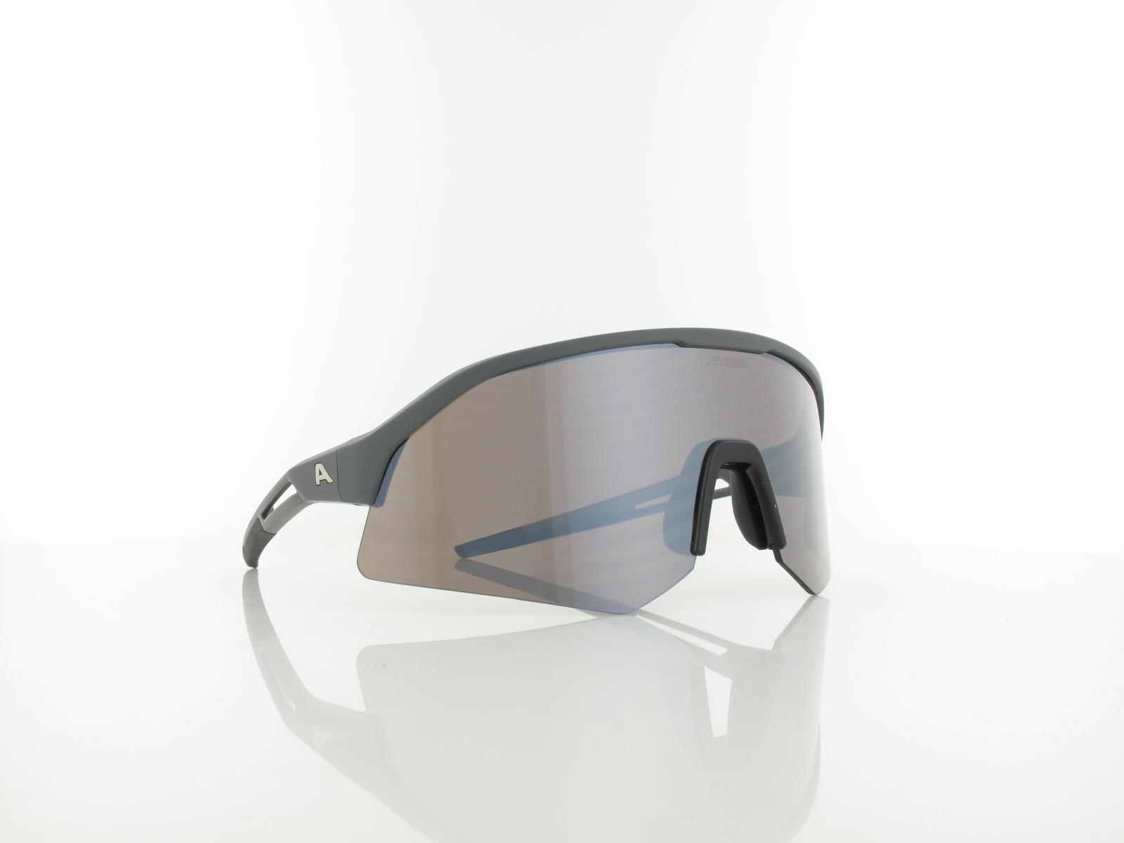 ALPINA | Sonic HR Q-LITE A8734 022 148 | midnight-grey matt / silver mirror