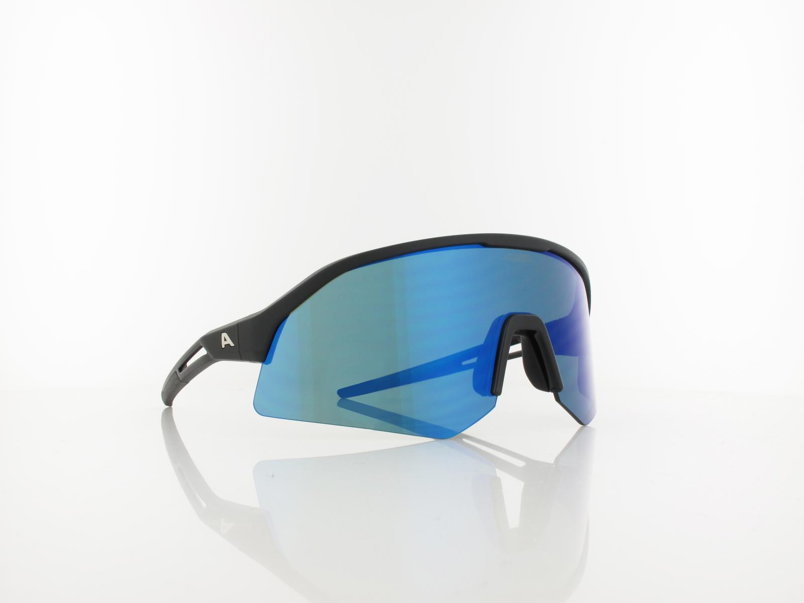 ALPINA | Sonic HR Q-LITE A8734 032 148 | black matt / blue mirror