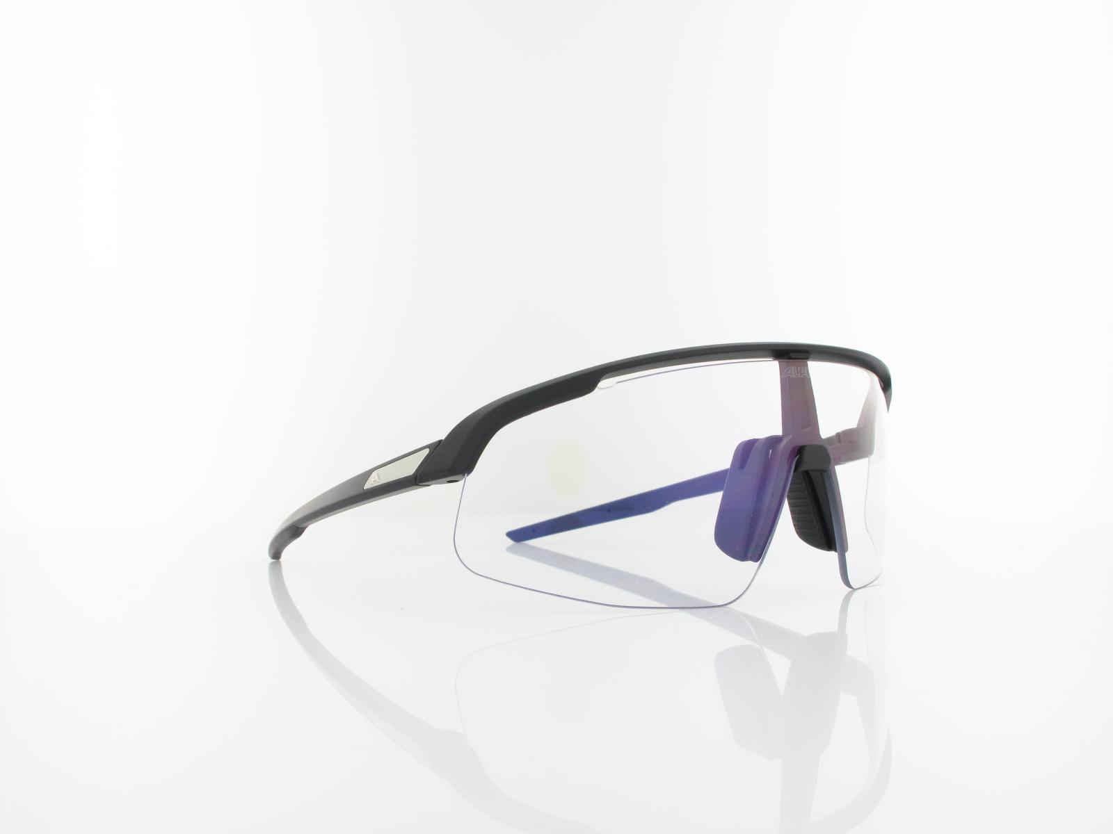 ALPINA | Turbo PRO S V A8751 231 135 | black matt / V blue mirror