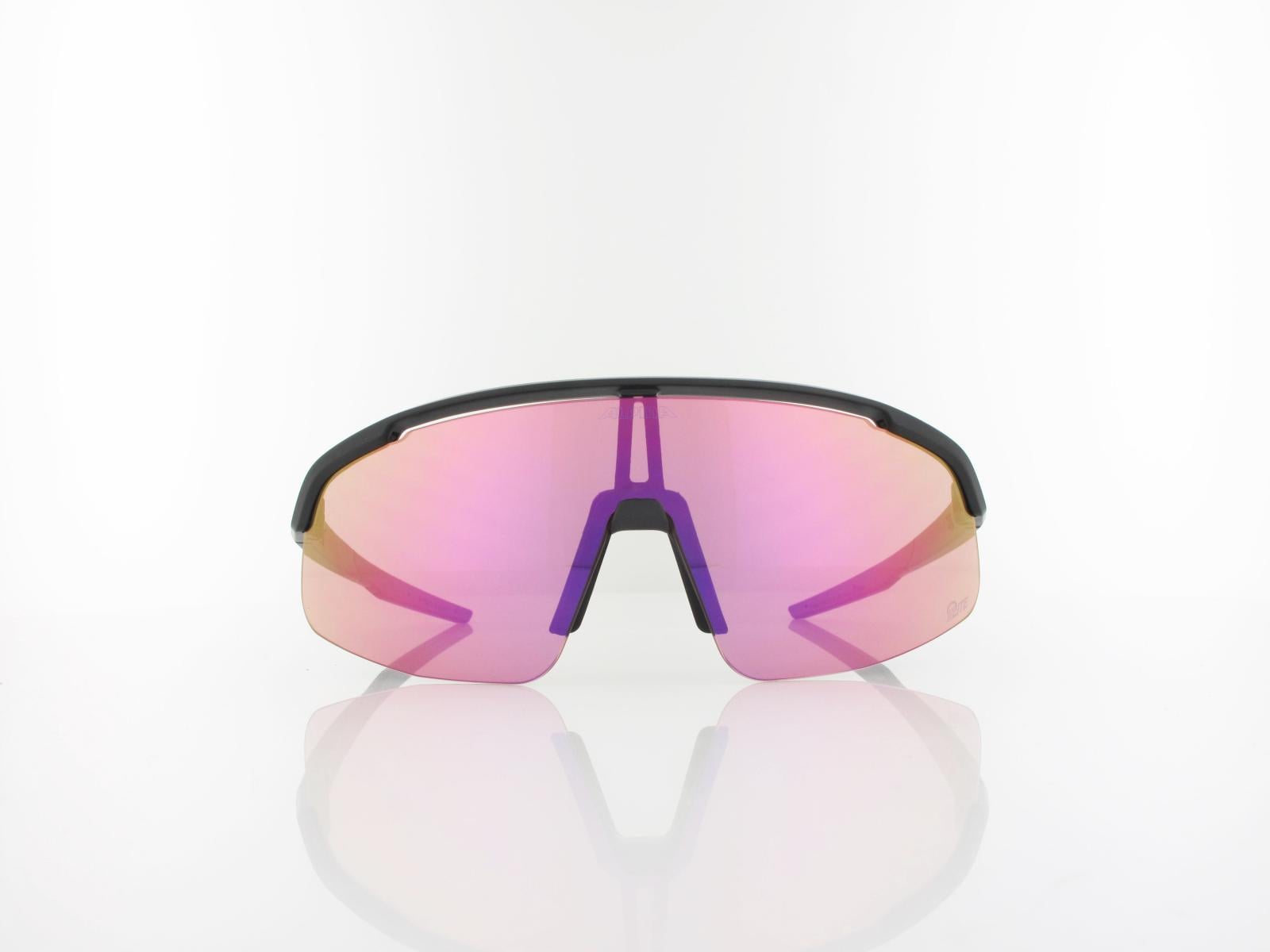 ALPINA | TURBO PRO S Q-LITE A8752 031 135 | black metallic matt / q-lite pink - pink mirror