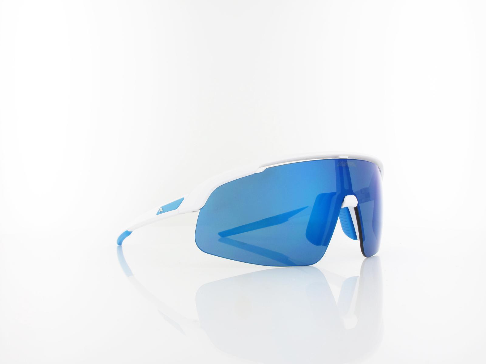 ALPINA | Turbo Pro Youth A8753 311 134 | white matt / blue mirror