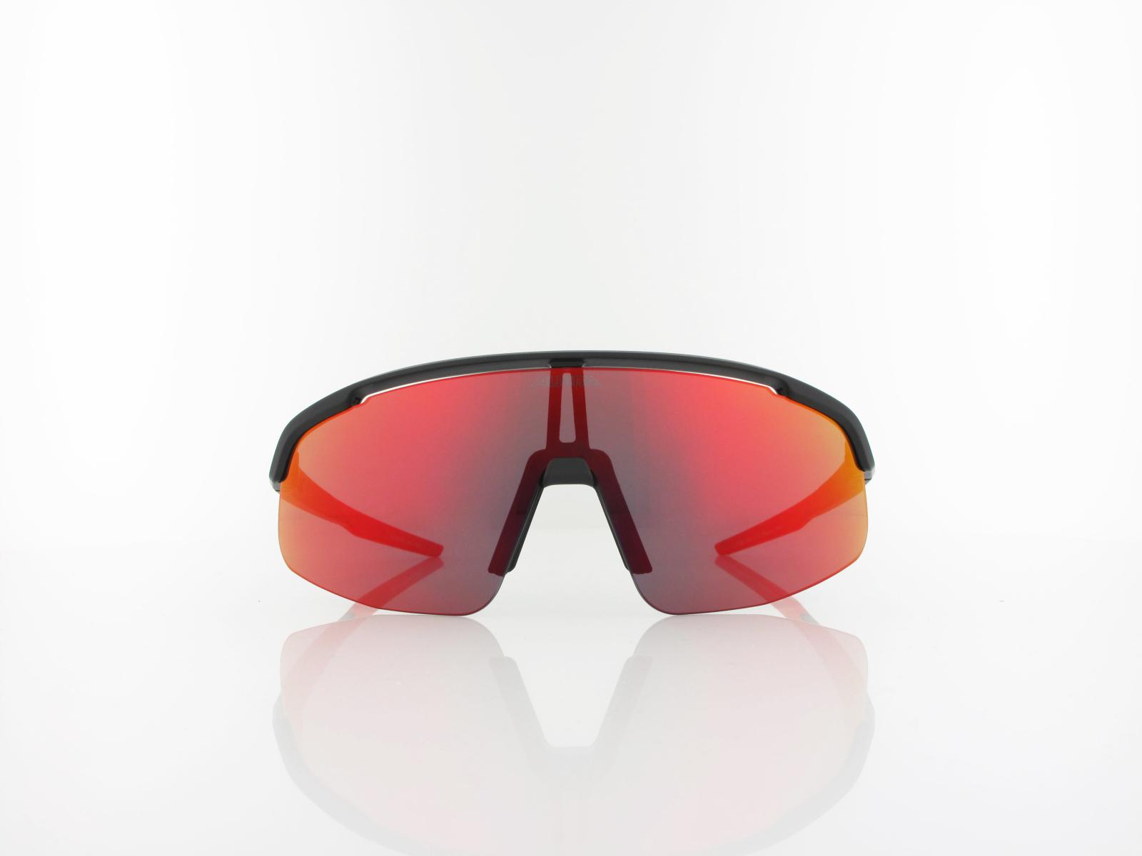 ALPINA | Turbo Pro Youth A8753 331 134 | black matt / red mirror