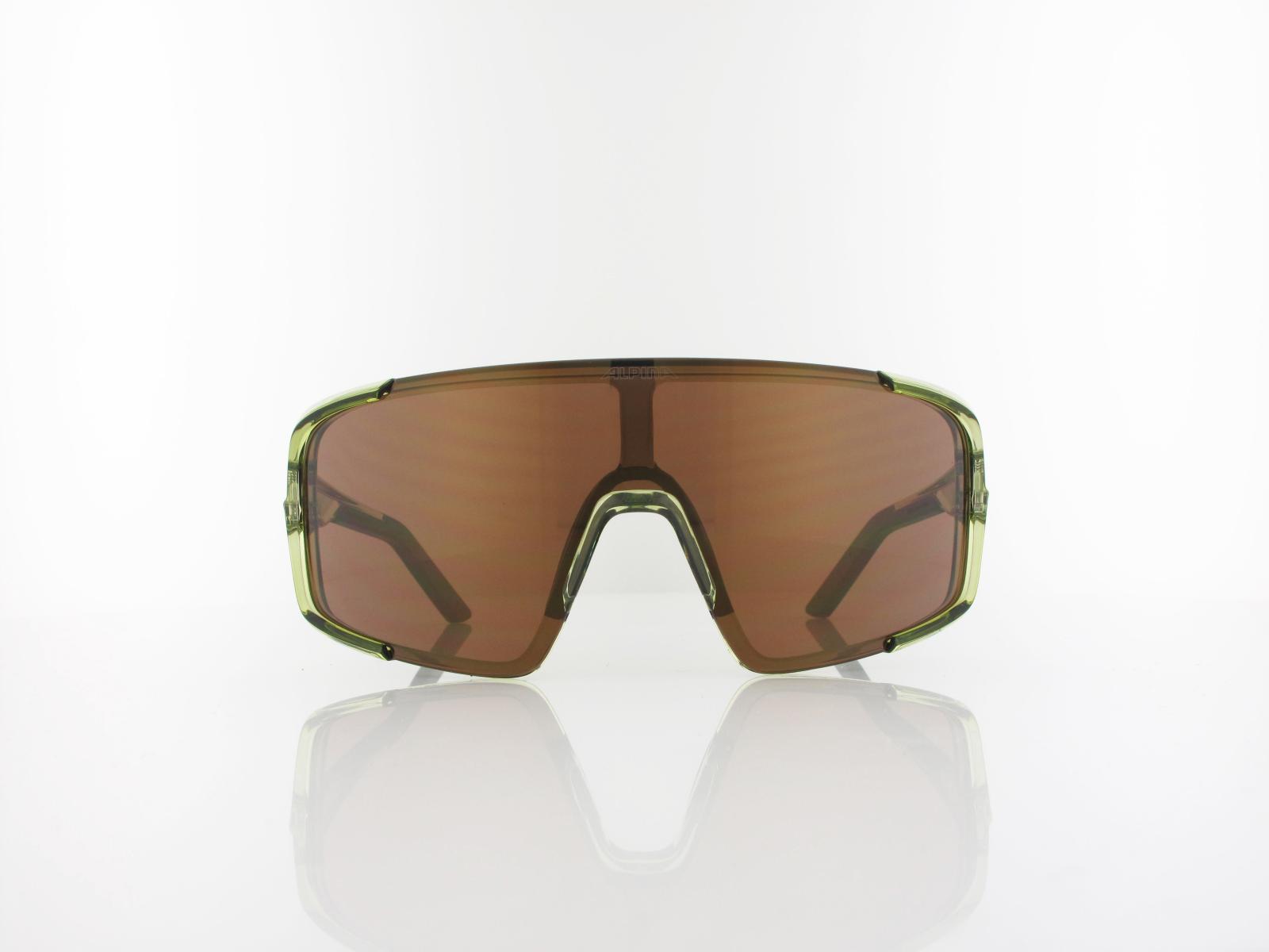 ALPINA | LUMIN A8767 371 129 | green transaprent gloss / gold mirror