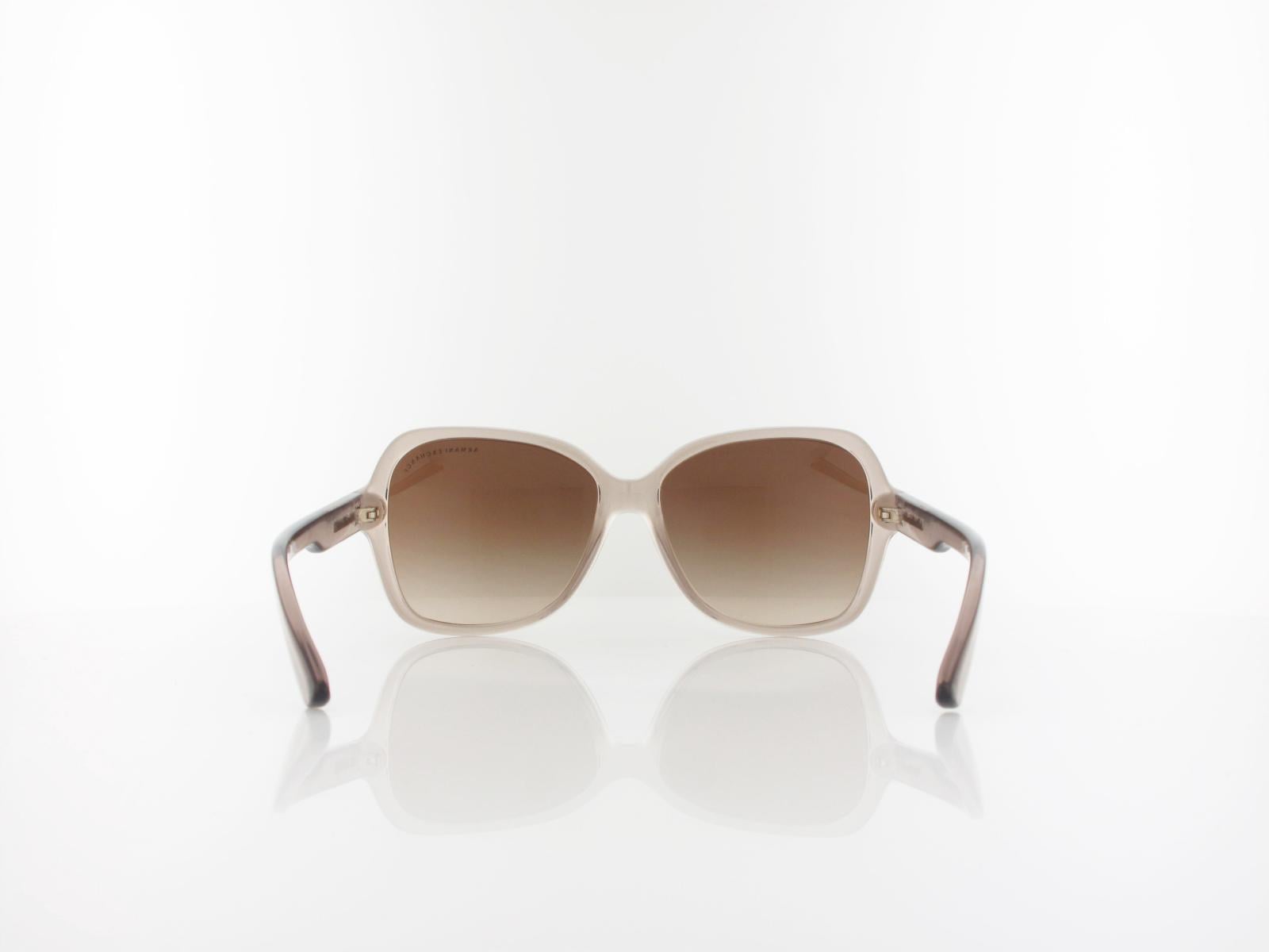 Armani Exchange | AX4029S 824013 57 | transparent tundra / gradient brown