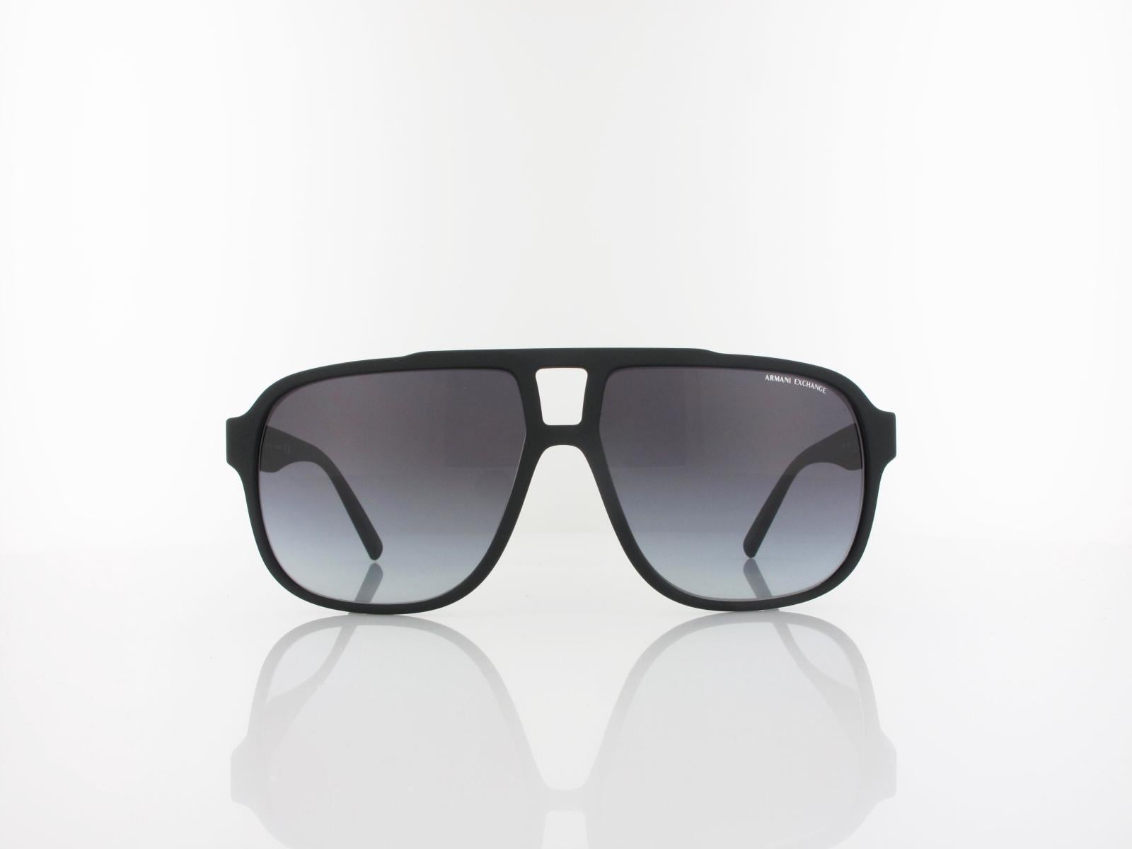 Armani Exchange | AX4104S 80788G 61 | matte black / gradient grey