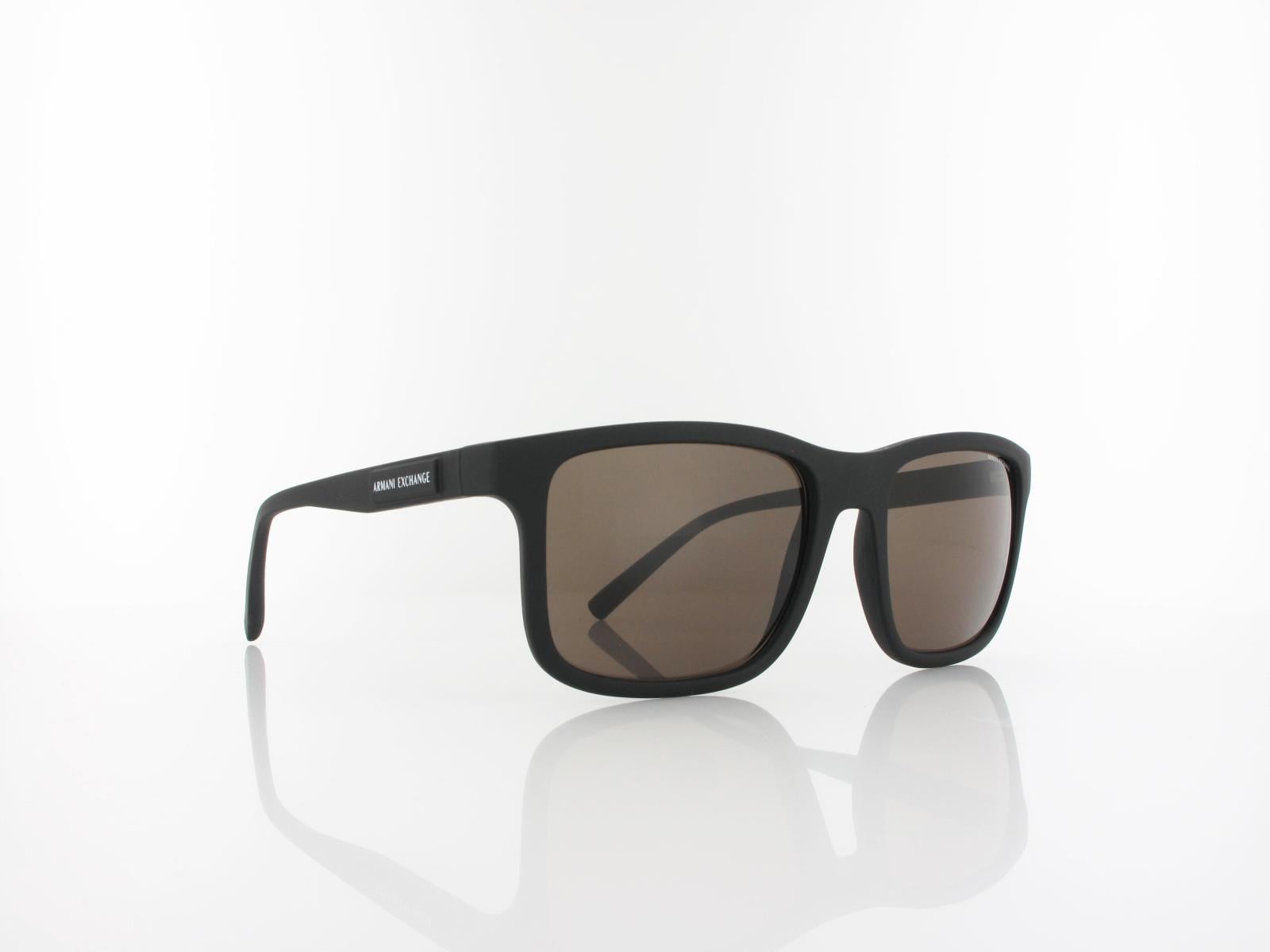 Armani Exchange | AX4145S 807873 57 | matte black / dark brown