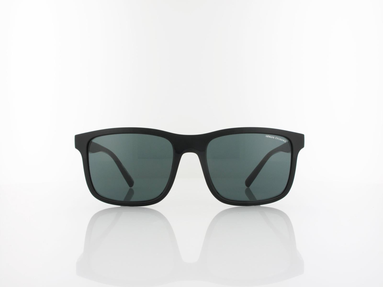 Armani Exchange | AX4145S 815887 57 | shiny black / dark grey