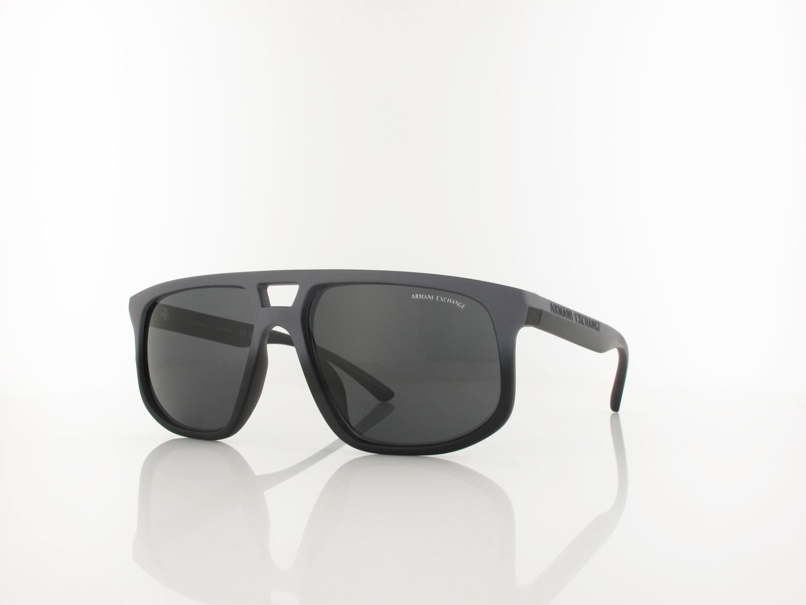 Armani Exchange | AX4161S 838887 58 | matte grey gradient black / dark grey
