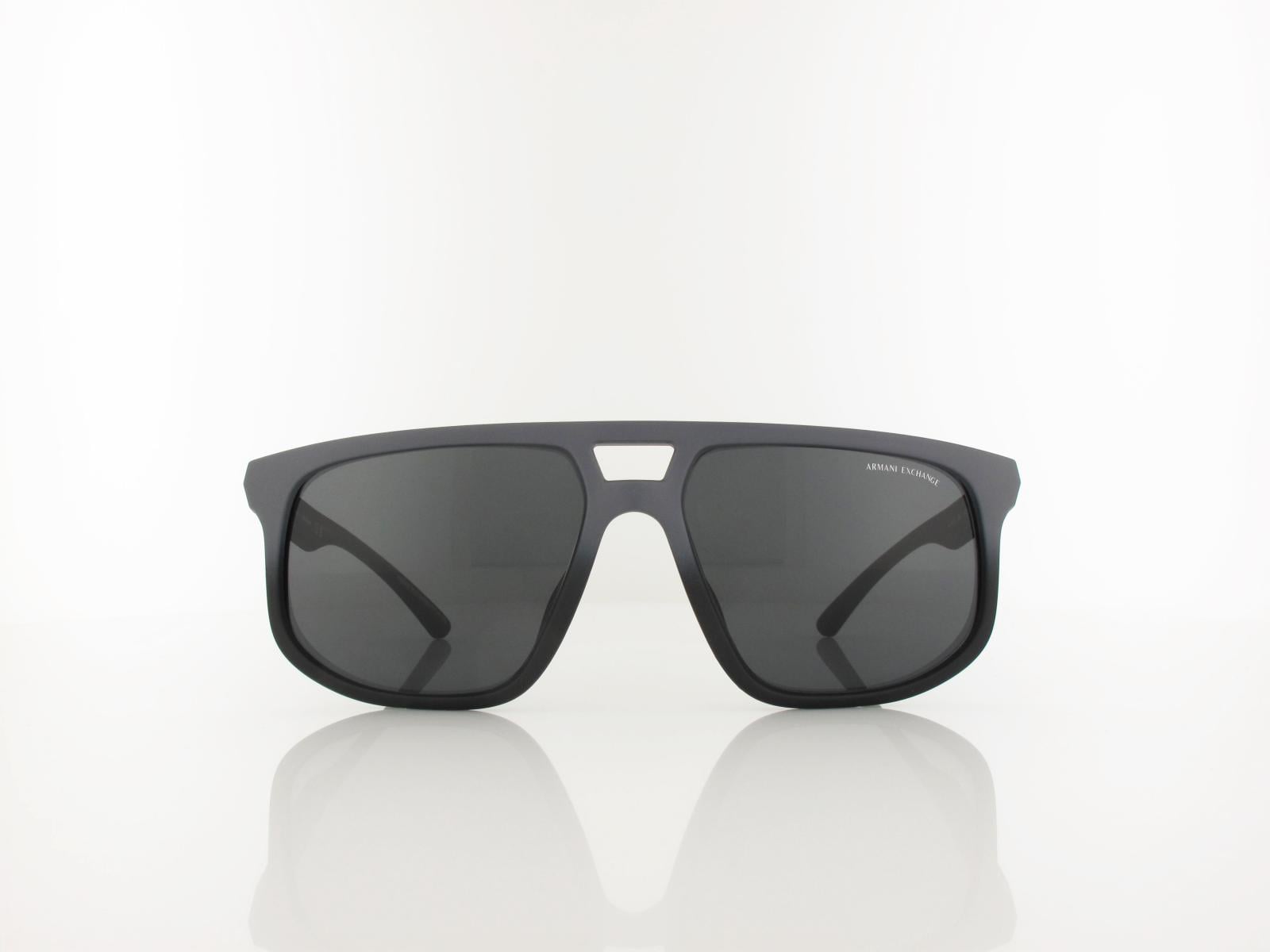Armani Exchange | AX4161S 838887 58 | matte grey gradient black / dark grey