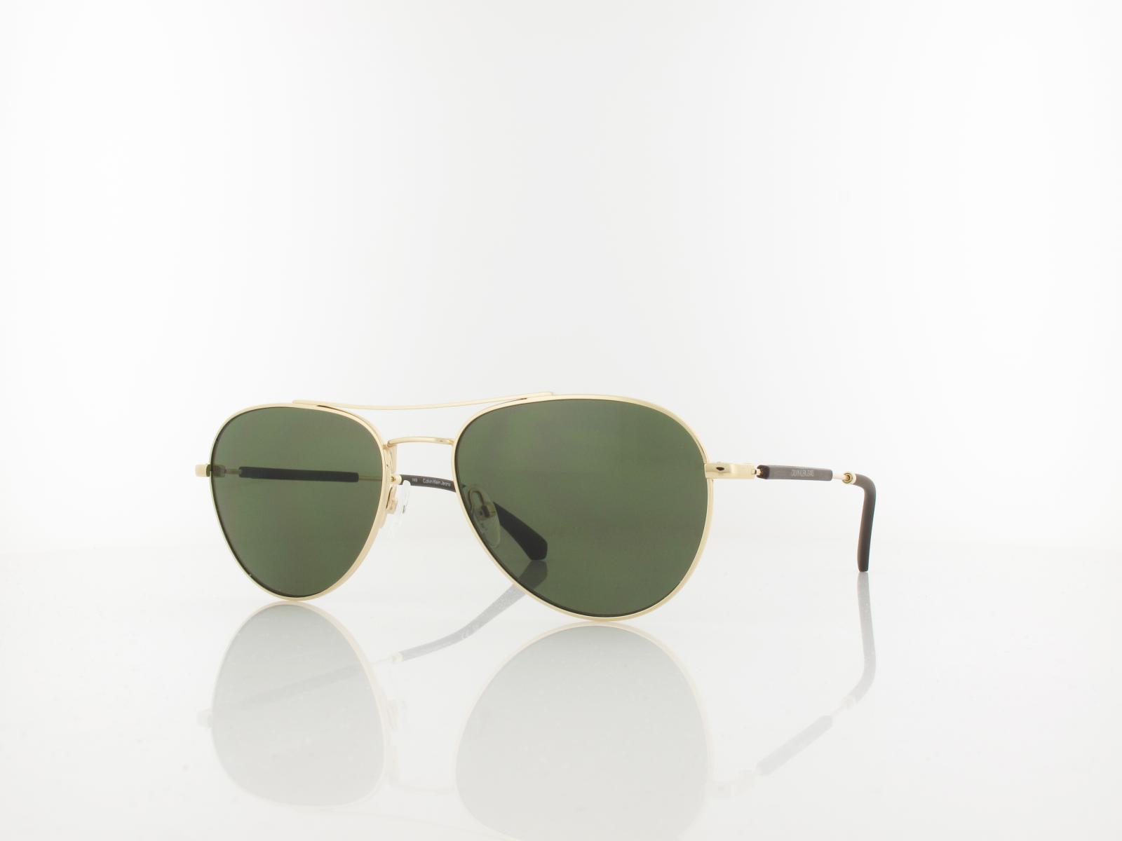 Calvin Klein | CKJ20109S 717 56 | shiny gold / green