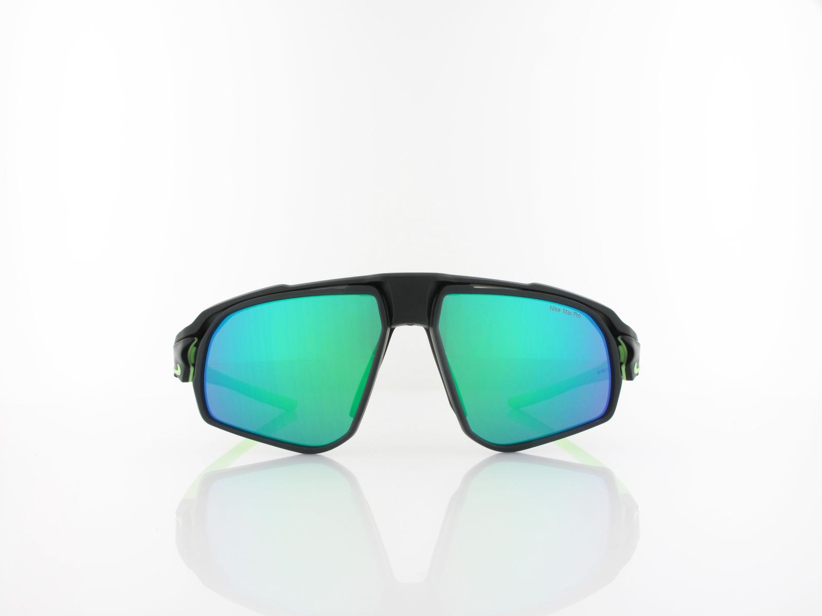 Nike | FLYFREE M FV2391 010 59 | matte black / green mirror - road tint