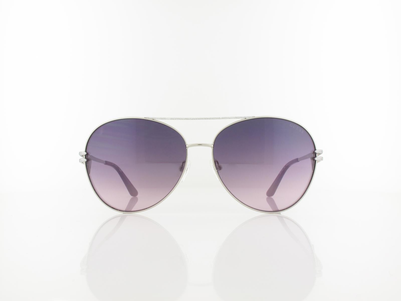 Guess | GU7753 10Z 64 | light nickel tin / violet gradient mirror