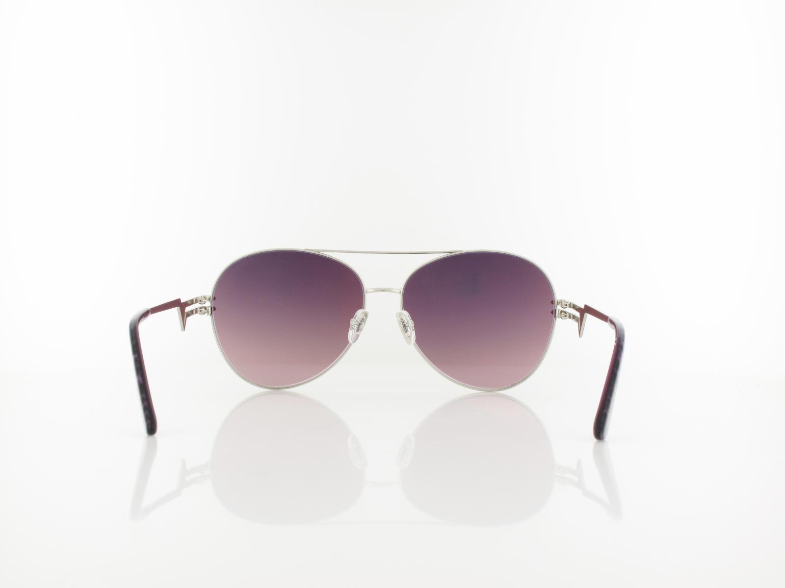 Guess | GU7753 10Z 64 | light nickel tin / violet gradient mirror