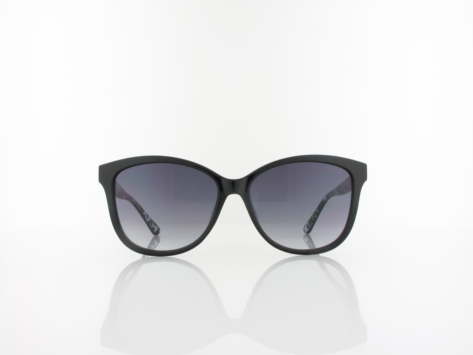 Guess | GU7828 01B 56 | shiny black / gradient smoke