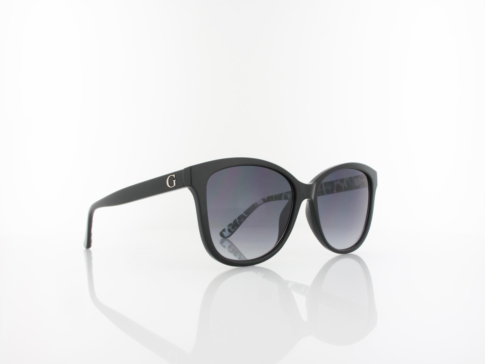 Guess | GU7828 01B 56 | shiny black / gradient smoke