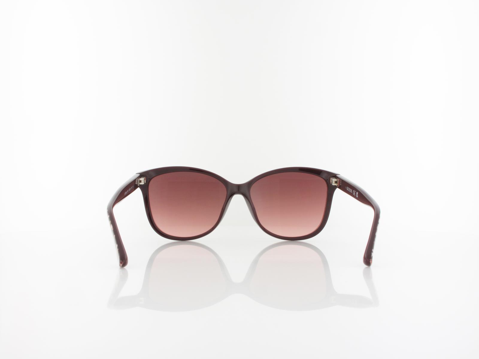 Guess | GU7828 69F 56 | shiny bordeaux / gradient brown