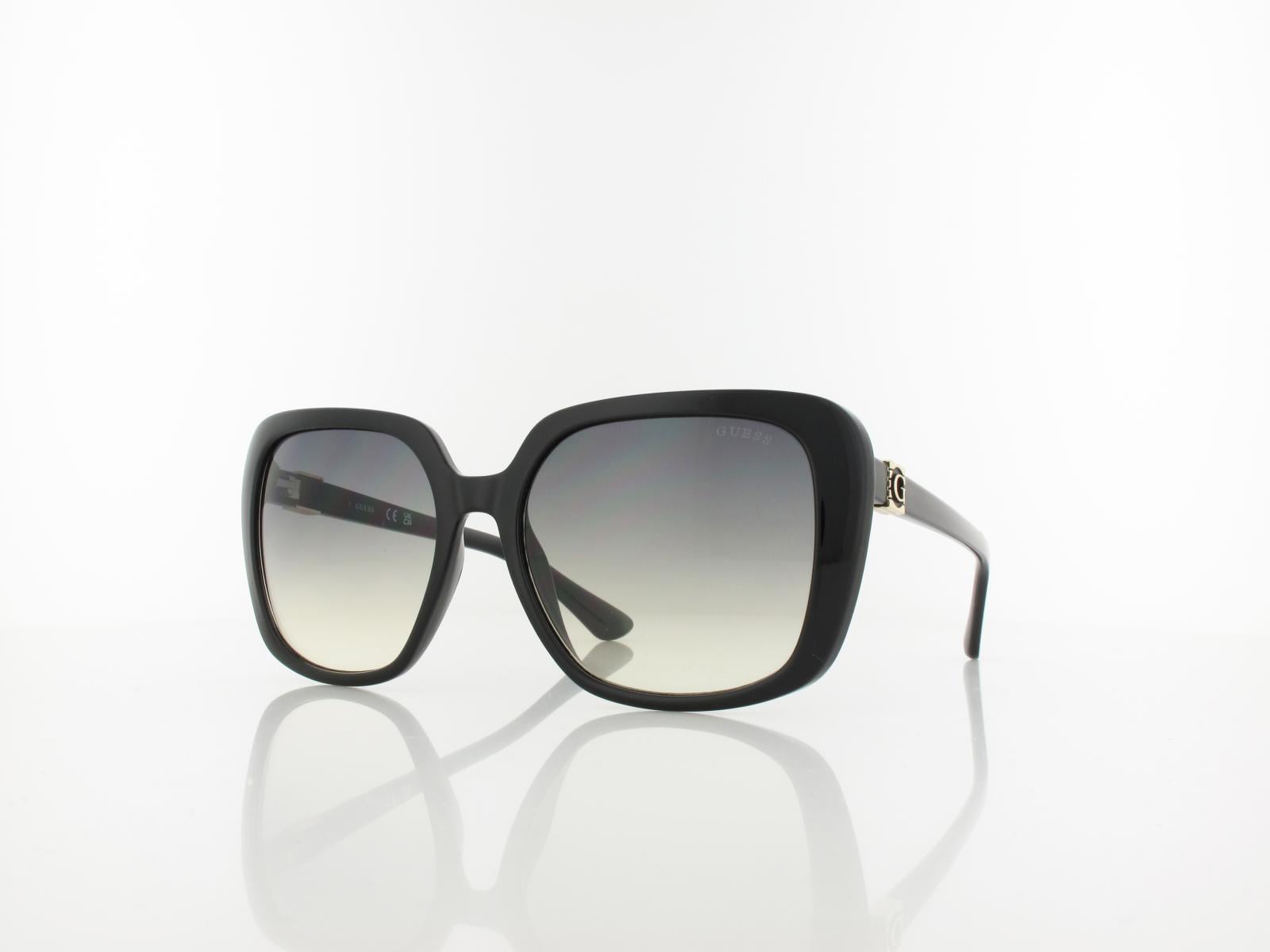Guess | GU7863 01B 58 | shiny black / gradient smoke