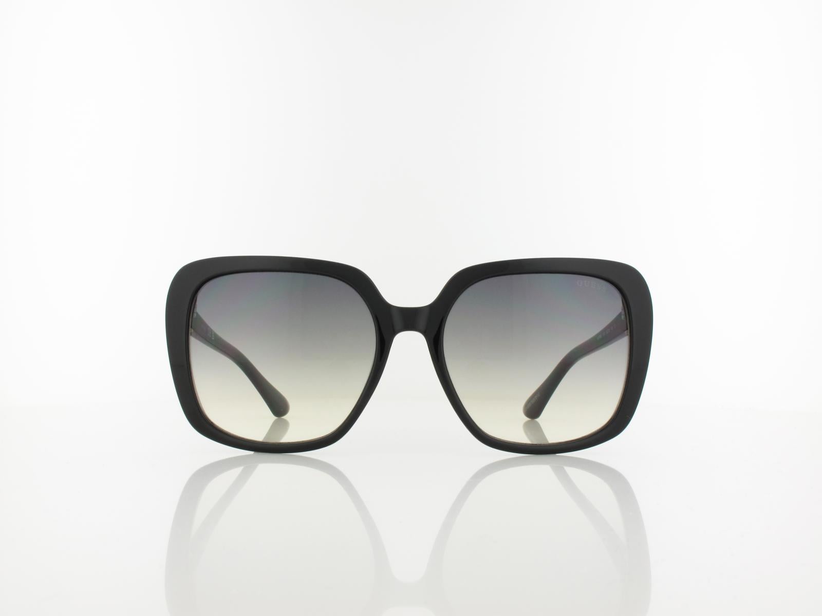 Guess | GU7863 01B 58 | shiny black / gradient smoke