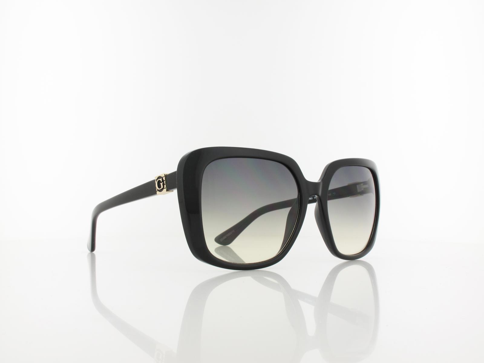 Guess | GU7863 01B 58 | shiny black / gradient smoke