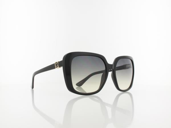 Guess | GU7863 01B 58 | shiny black / gradient smoke
