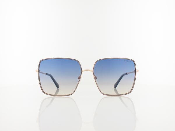 Guess | GU7866 28W 60 | shiny rose gold / gradient blue