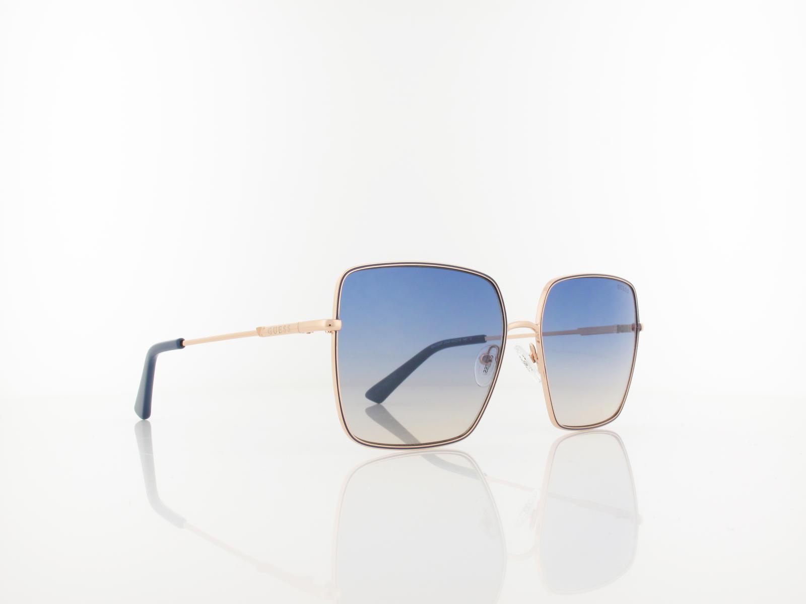 Guess | GU7866 28W 60 | shiny rose gold / gradient blue