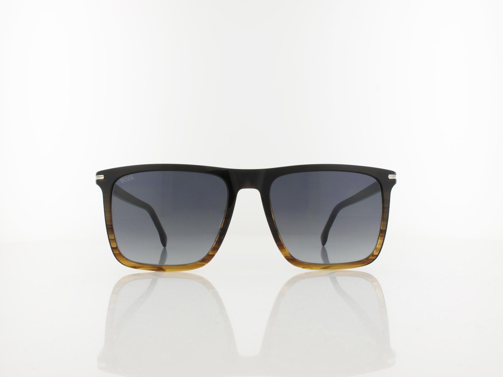 Boss | BOSS 1750/G/S NNG/9O 56 | brown shaded horn / dark grey shaded