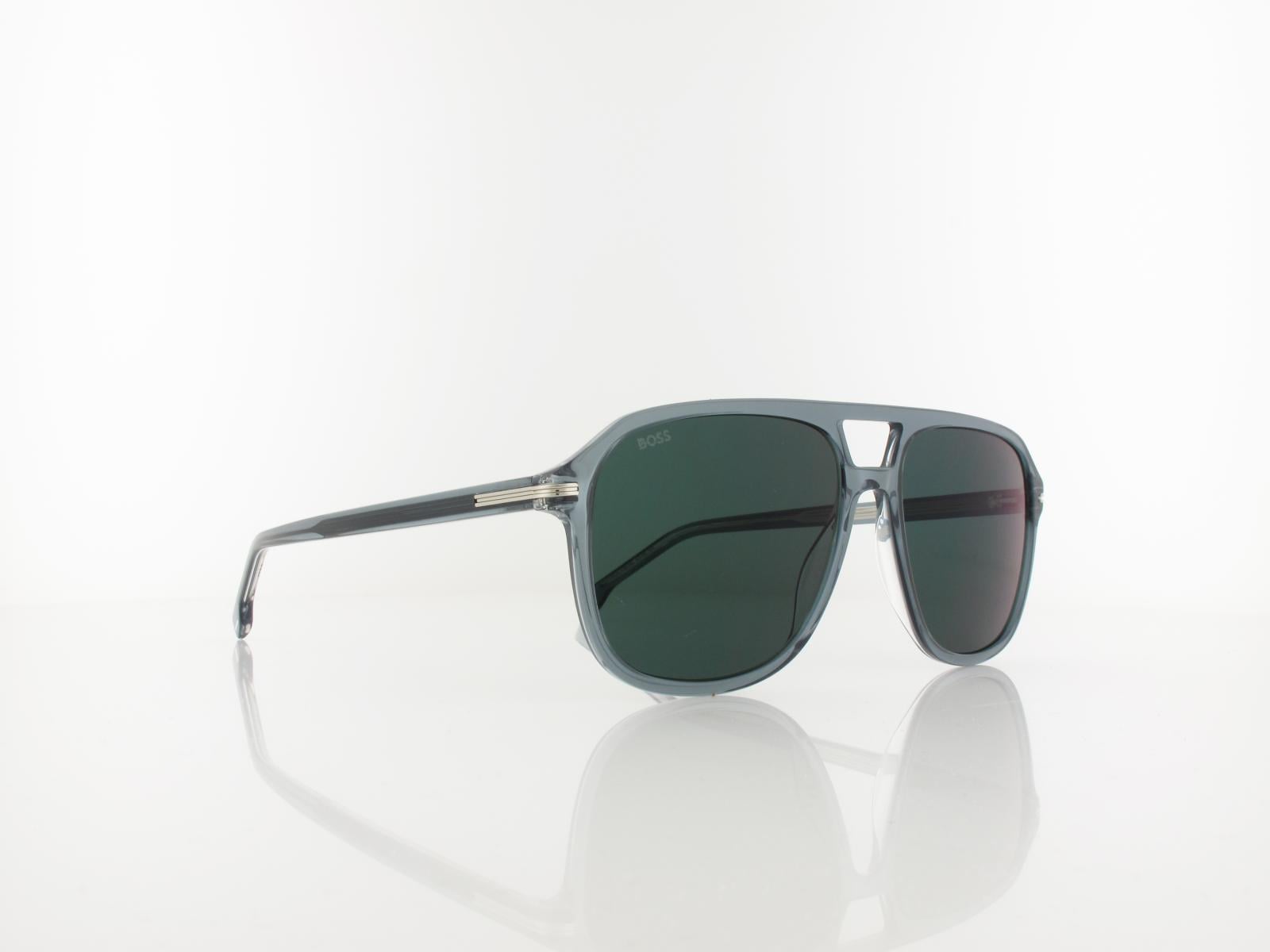 Boss | BOSS 1751/S CBL/MT 57 | grey crystal / green mirror