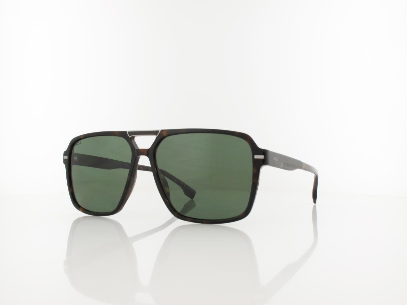 Boss | BOSS 1766/S 086/UC 59 | havana / green polarized