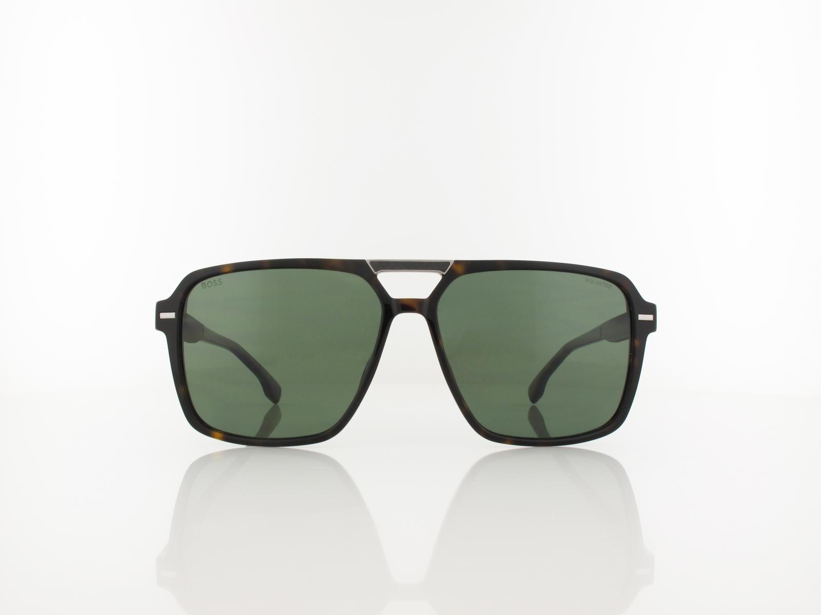 Boss | BOSS 1766/S 086/UC 59 | havana / green polarized