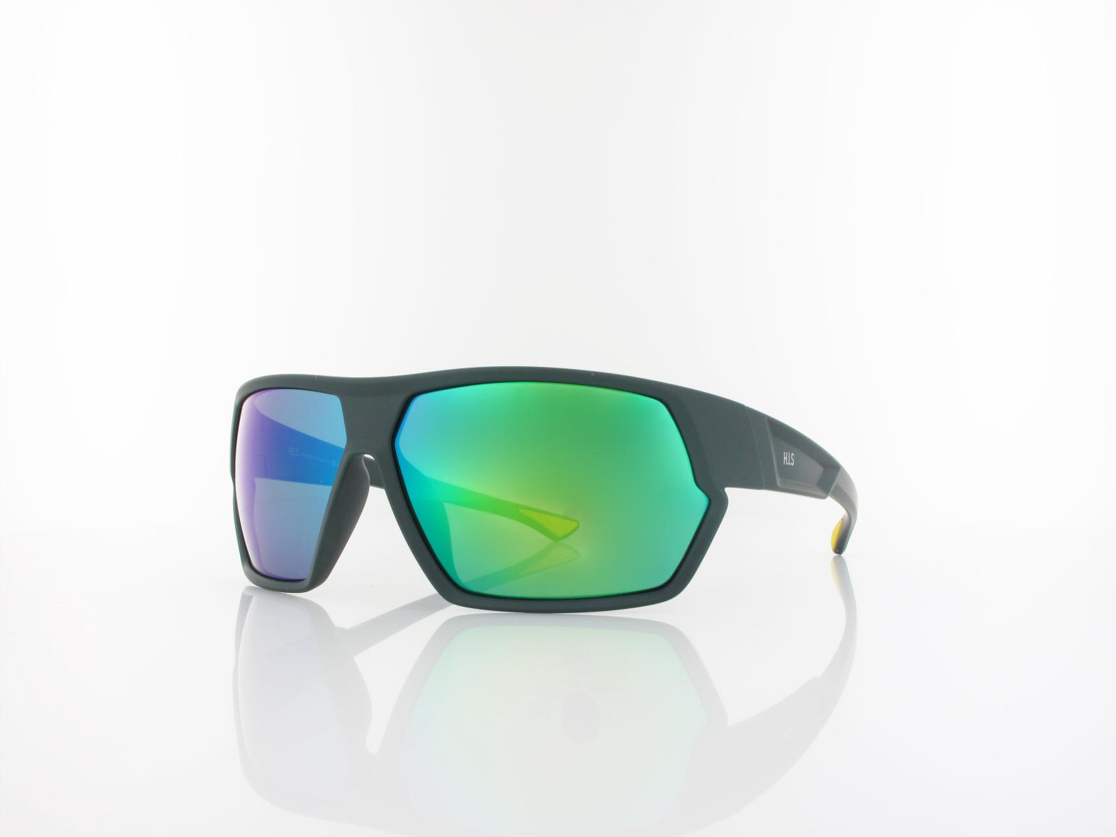 HIS polarized | HPS37105-3 66 | green / green with green revo polarized
