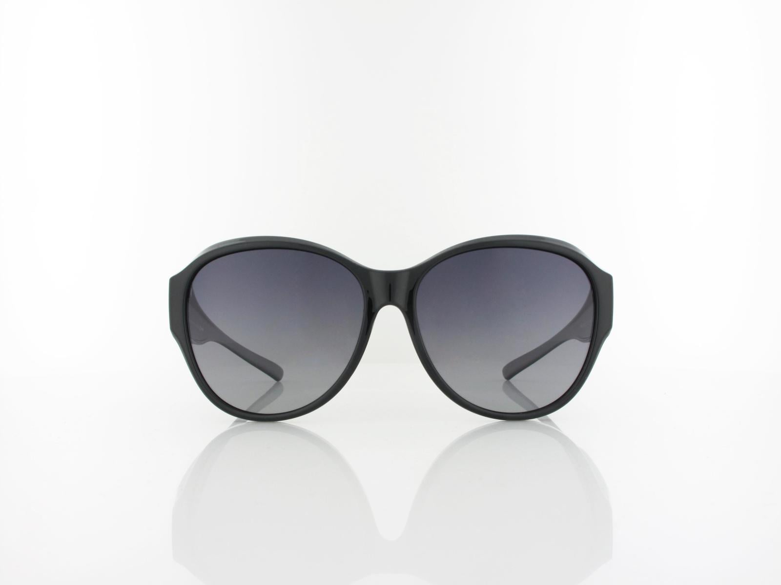HIS polarized | HPS49100-1 57 | black / smoke gradient