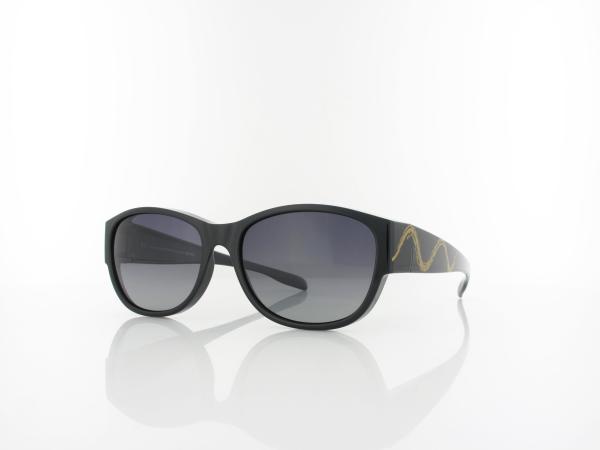 HIS polarized | HPS49101-1 57 | black / smoke gradient polarized