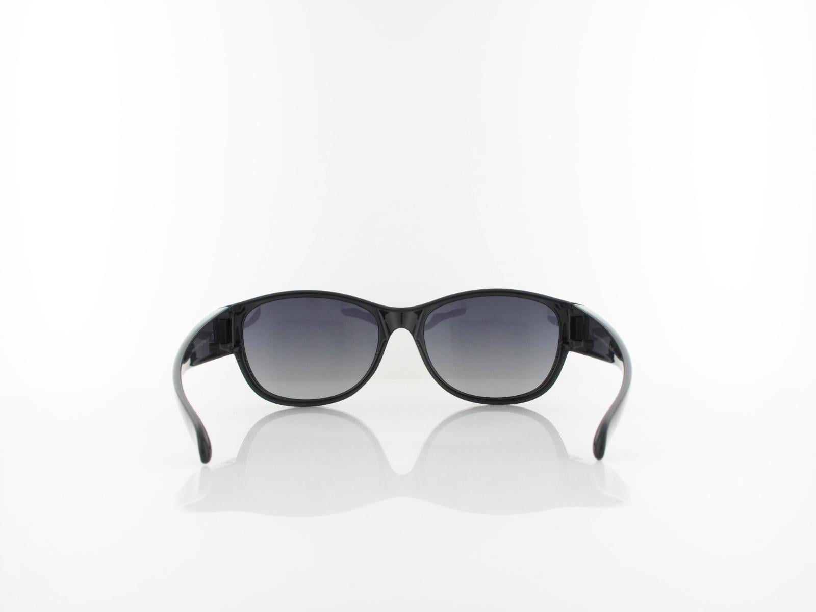 HIS polarized | HPS49101-1 57 | black / smoke gradient polarized