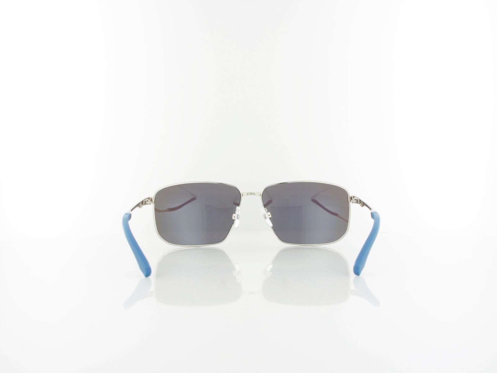 HIS polarized | HPS54105-1 61 | silver / smoke with blue mirror polarized